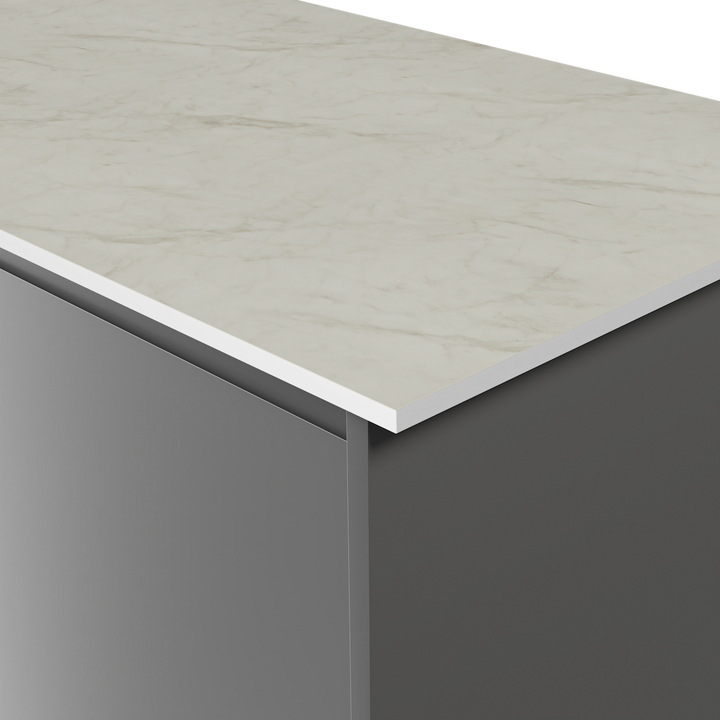 Aria F5018 Calacatta Cava - Satin NDF Texture - White Core