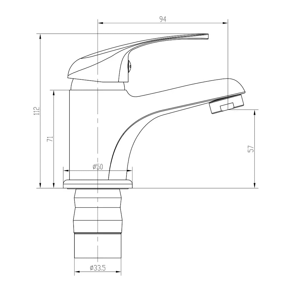 TOP FIX LOOP Mono Basin Mixer Tap