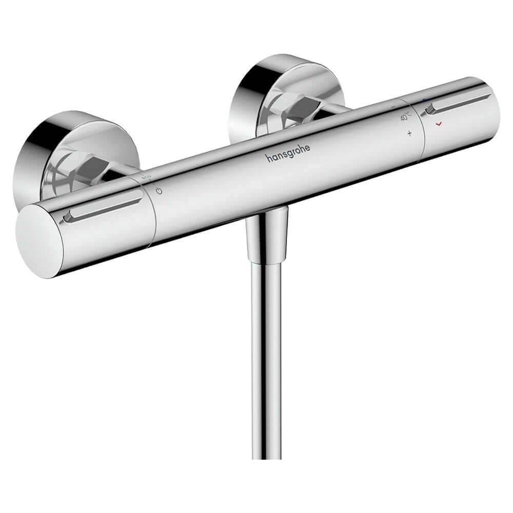 Hansgrohe Ecostat Element Chrome Shower Thermostat for Exposed Installation 13346000