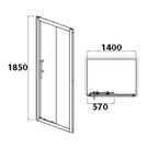 nuie-pacific-sliding-shower-door-1400mm---aqsl14-