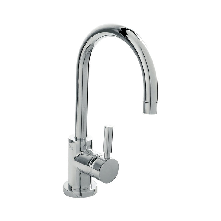hudson-reed-tec-single-lever-large-basin-mixer-tap--push-button-waste---pn380-