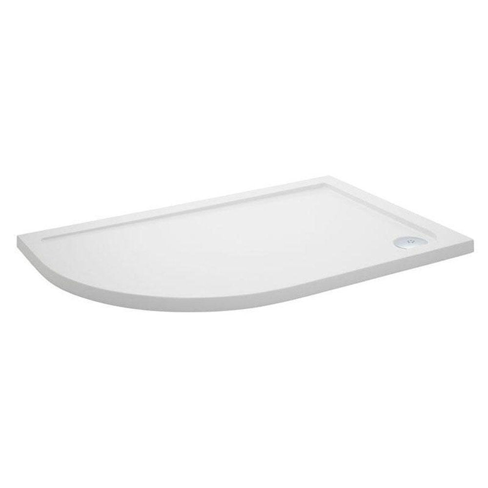 Nuie Pearlstone Offset Quad Low Profile Shower Tray LH 1000x900mm - NTP110