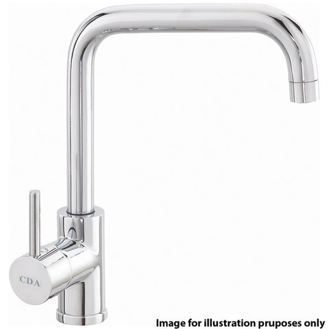 CDA Single Lever Chrome Kitchen Sink Mixer Tap TC66CH