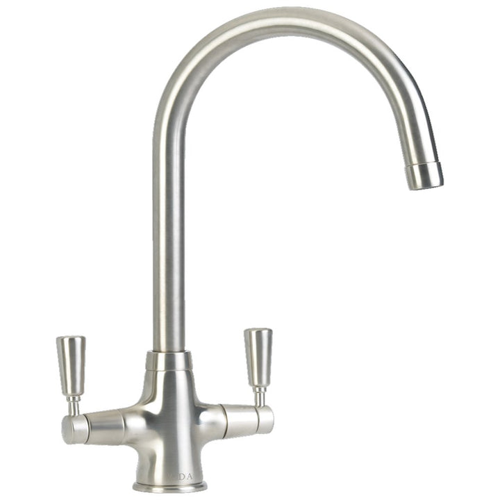 cda-monobloc-dual-lever-nickel-kitchen-sink-mixer-tap-tt41ni-