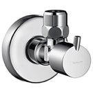 Chrome concealed shower mixer valve with handle