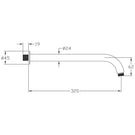 astini-round-wall-mounted-shower-arm-b0023-