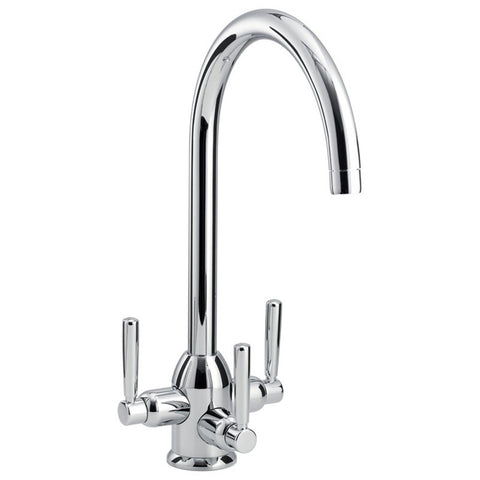 Carron Phoenix Dante Tri Triple Lever Chrome Kitchen Filter Tap 120.0193.061