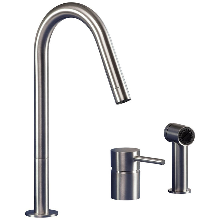 mgs-f2-sp-matt-stainless-steel-pullout-rinser-kitchen-sink-mixer-tap-0132m-