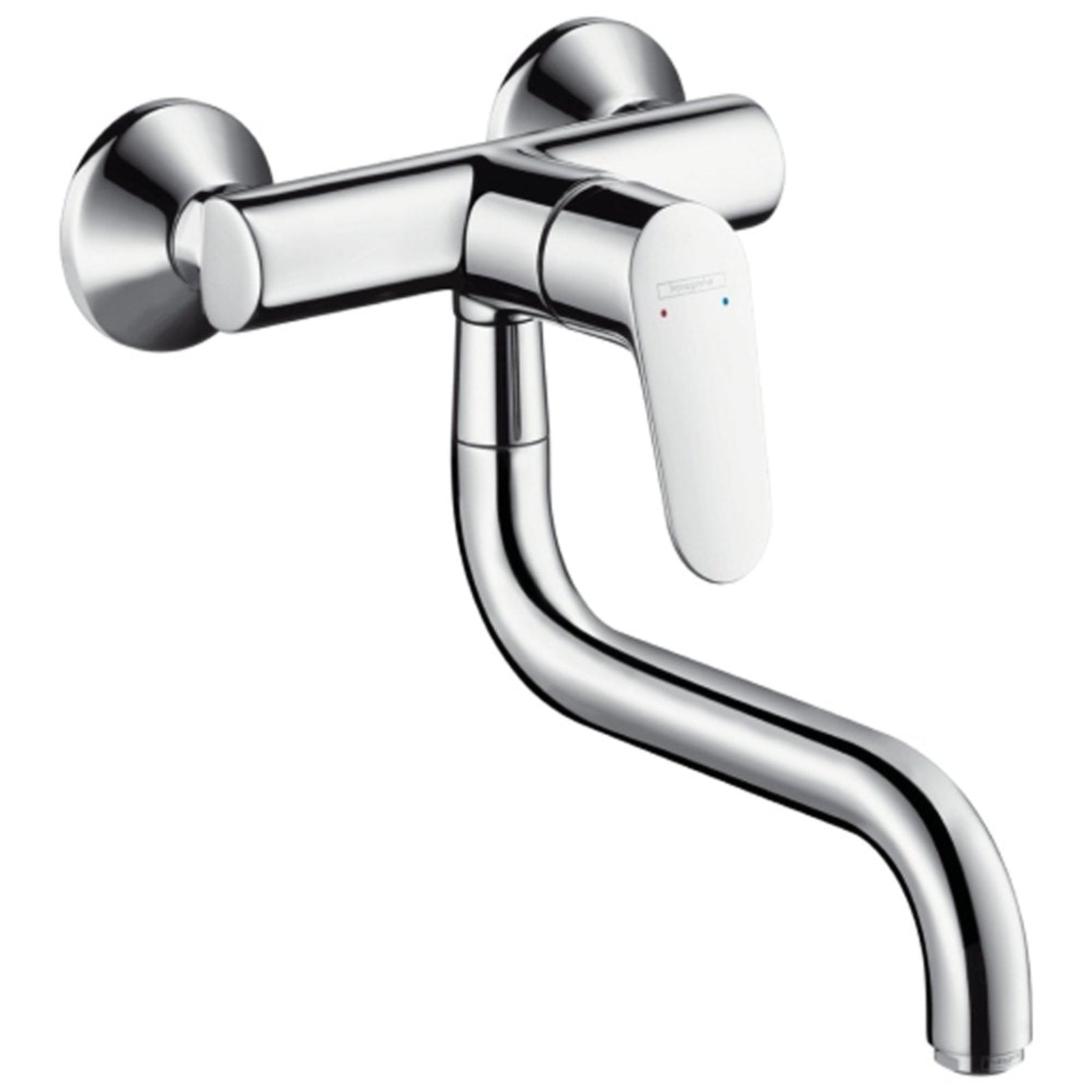 Hansgrohe Focus M41 Chrome Wall Mounted Kitchen Sink Mixer Tap 31825000