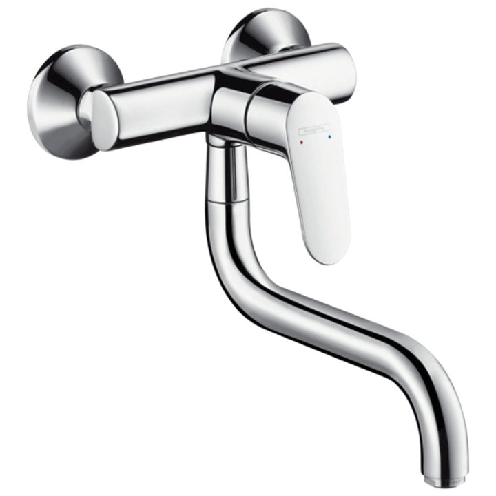 hansgrohe-focus-m41-chrome-wall-mounted-kitchen-sink-mixer-tap-31825000-