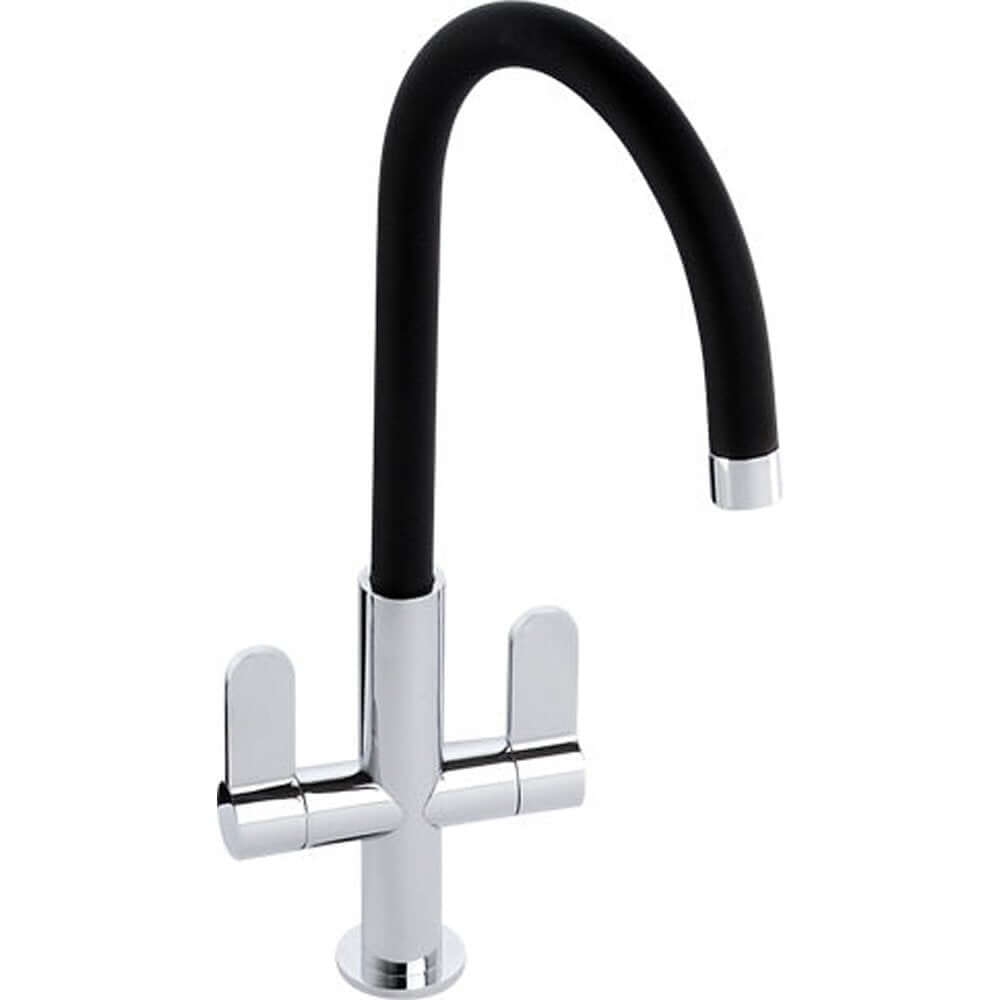 Abode Linear Nero Monobloc Kitchen Sink Mixer Tap
