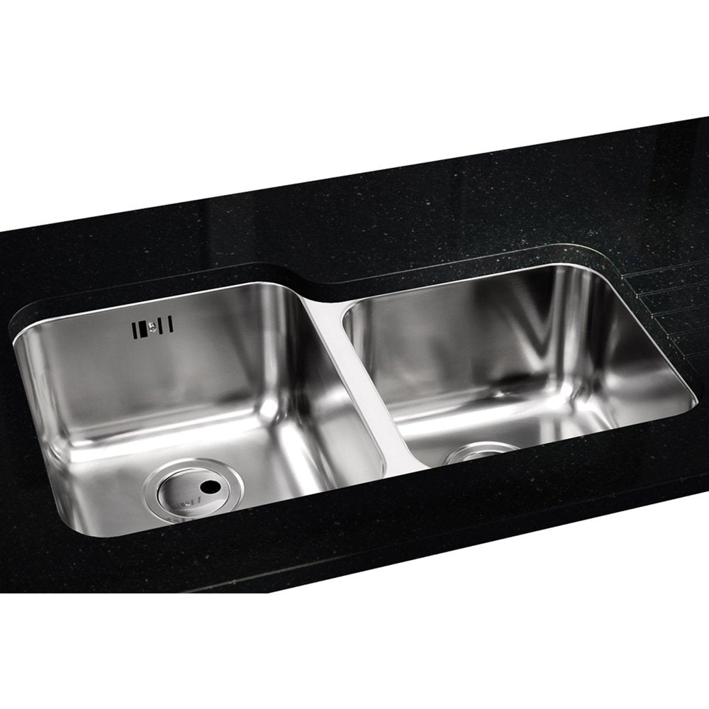 Abode Matrix R50 1.75 Brushed Stainless Steel Undermount Kitchen Sink AW5018