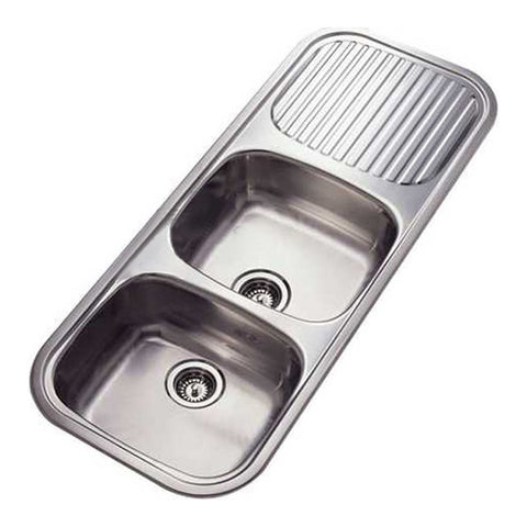 Reginox Regent 30 Lux 2.0 Bowl Polished Stainless Steel Kitchen Sink