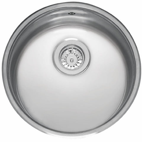 Reginox OKG 1.0 Bowl Stainless Steel Kitchen Drainer Sink & Waste