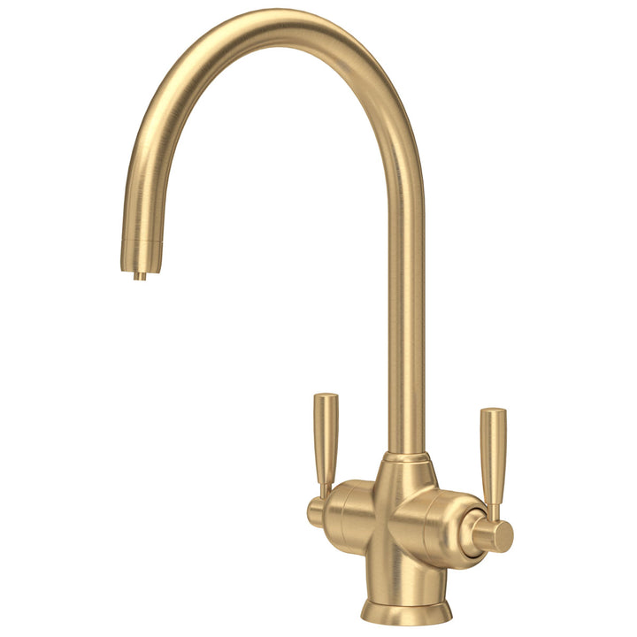 Perrin & Rowe Mimas C Spout Monobloc Kitchen Sink Filter Tap 1435 Series