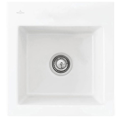 Villeroy & Boch Subway 45 XS 1.0 Bowl Ceramic Kitchen Sink - NO WASTE