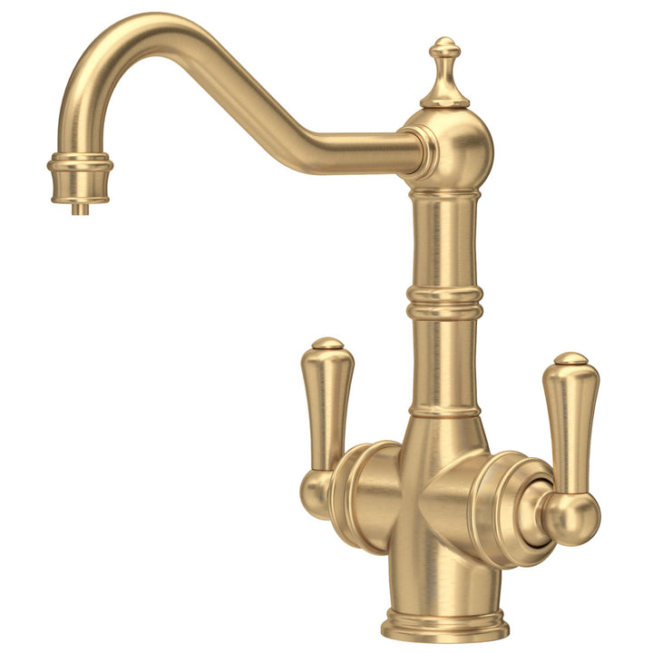 Perrin & Rowe Aquitaine Dual Lever Kitchen Sink Filter Tap 1470 Series
