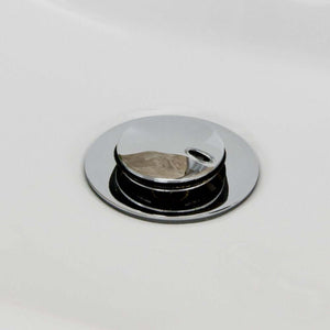 Europa Universal Chrome Click Clack Popup Basin Waste