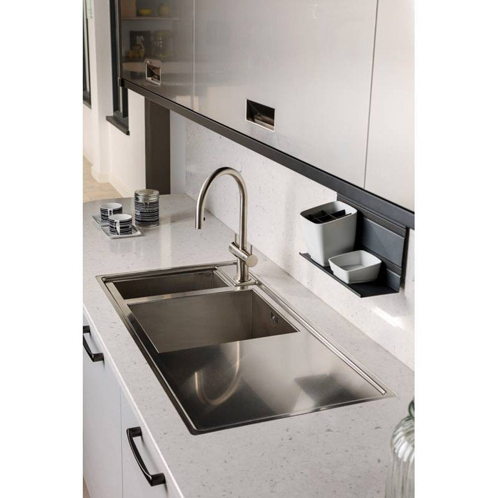 Abode Hesta Pull Out Rinser Kitchen Sink Mixer Tap