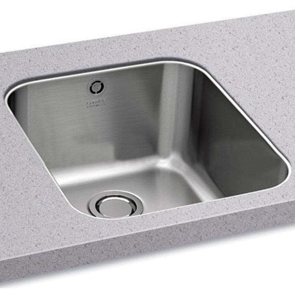 Carron Phoenix Ibis 100u Undermount Stainless Steel Kitchen Sink & Waste
