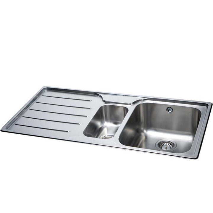 carron-phoenix-ibis-150-15-bowl-polished-stainless-steel-kitchen-sink--waste-lhd-1010042891-