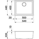 elleci-quadra-105-10-bowl-granite-white-undermount-kitchen-sink--waste-