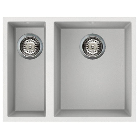 Elleci Quadra 150 1.5 Bowl Granite Undermount Kitchen Sink & Waste