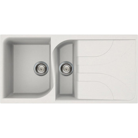 Reginox Ego 475 1.5 Bowl Granite Kitchen Sink & Waste