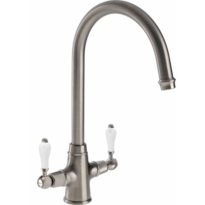 abode-ludlow-brushed-nickel-twin-lever-kitchen-sink-mixer-tap-1