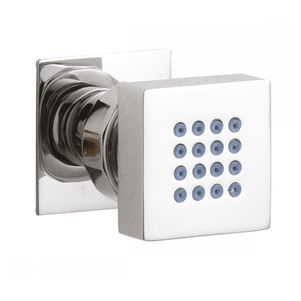 Torc Concealed Crosshead Chrome Thermostatic Shower with Body Jets