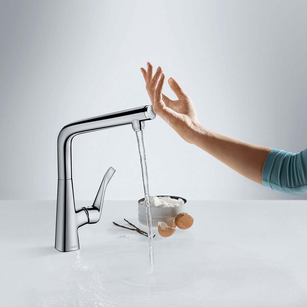 Hansgrohe Metris Select M71 320 Single Lever Kitchen Sink Mixer Tap