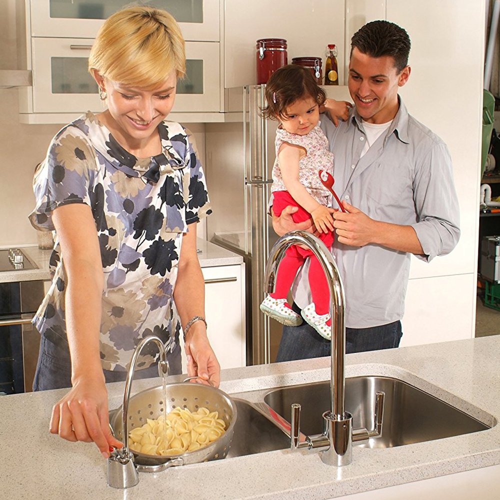 Insinkerator Chrome Boiling Hot Kitchen Sink Kettle Tap & Neo Tank GN1100C (P)