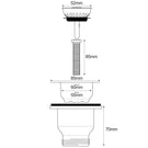 rangemaster-chrome-10-belfast-sink-65mm-basket-strainer-waste-kit-