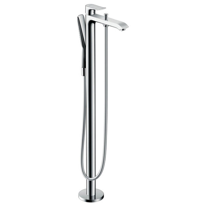 hansgrohe-metris-chrome-floor-standing-single-lever-bath-mixer-tap-