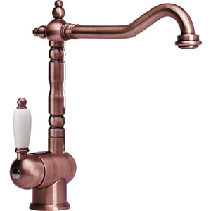 Franke Old England Traditional Copper Single Lever Kitchen Sink Mixer Tap