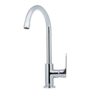 High neck chrome water purifier kitchen tap