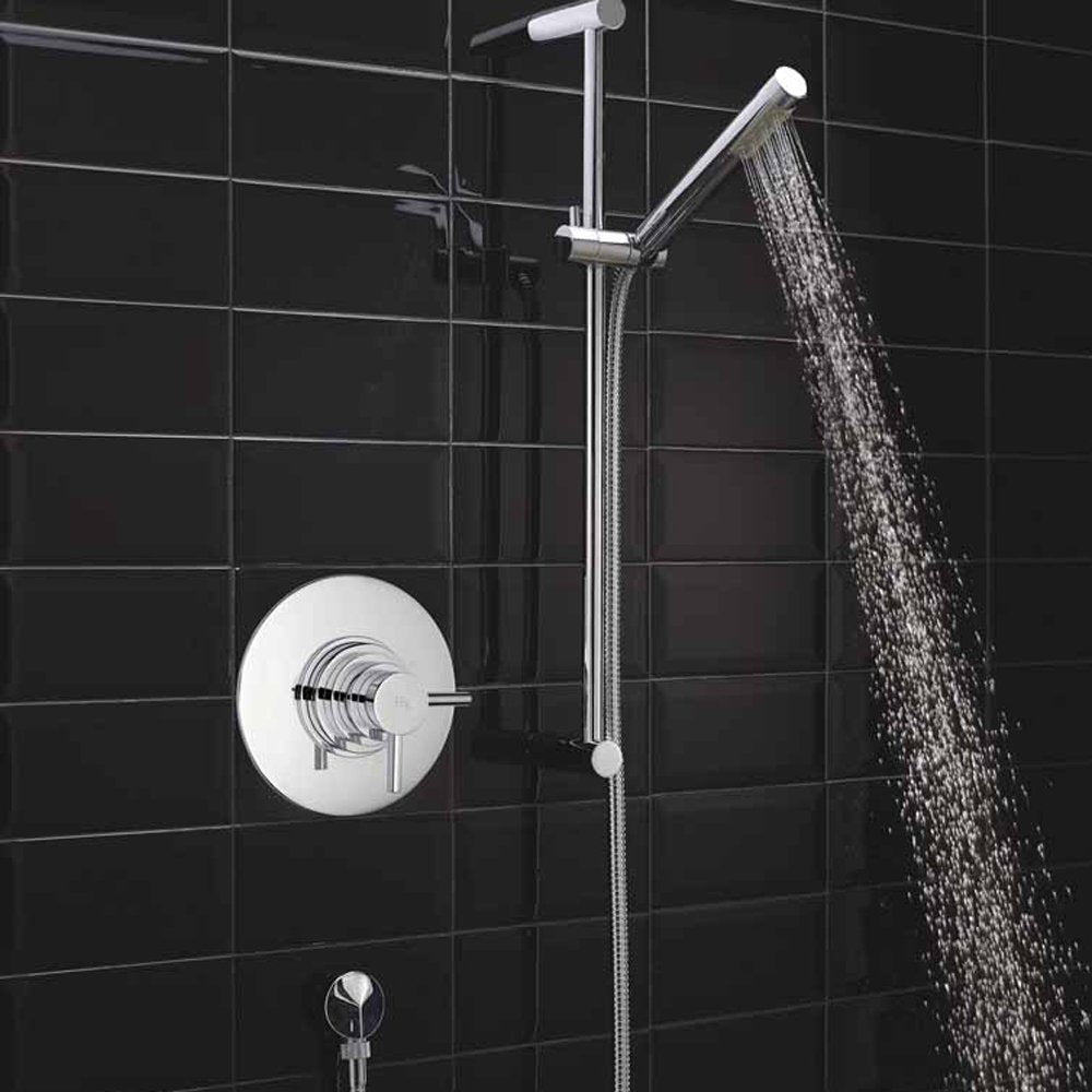 Hudson Reed Chrome Tec Dual Concealed Thermostatic Shower Valve - JTY025