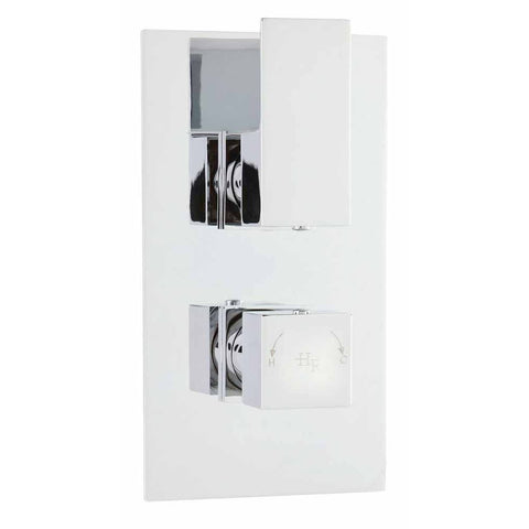 Hudson Reed Chrome Art Twin Thermostatic Shower Valve - ART3210