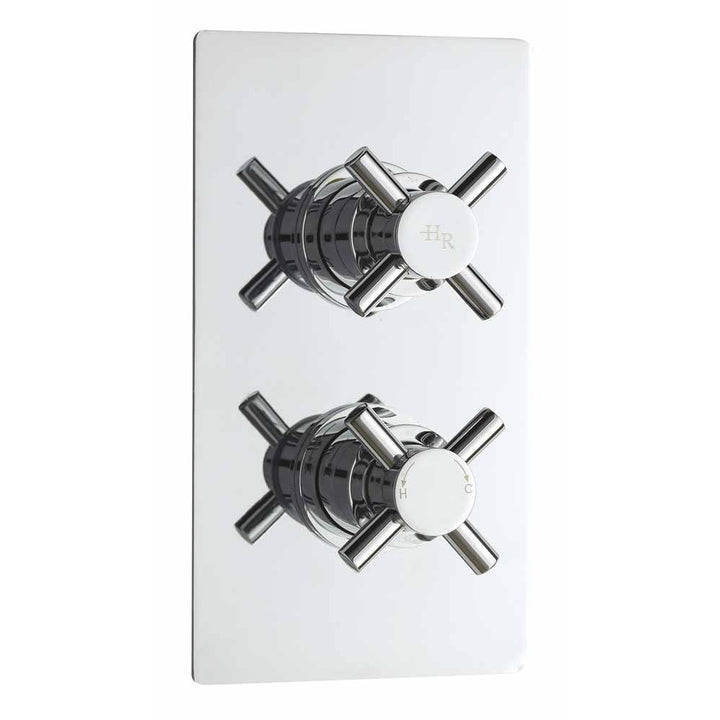 hudson-reed-chrome-tec-crosshead-twin-thermostatic-shower-valve-with-diverter---kri3207-