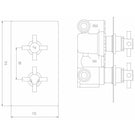 hudson-reed-chrome-tec-crosshead-twin-thermostatic-shower-valve-with-diverter---kri3207-