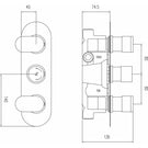 hudson-reed-chrome-reign-triple-thermostatic-shower-valve---rei3411-