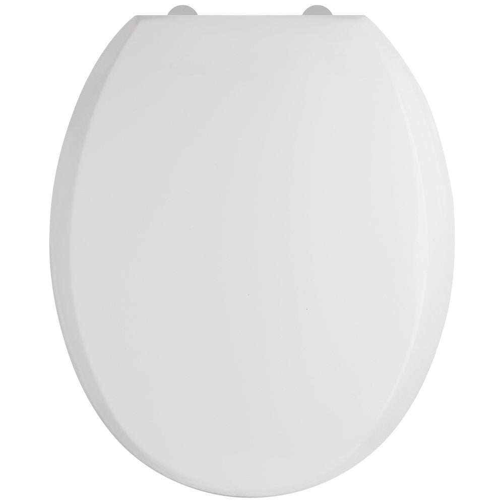 Nuie White Round Luxury Soft Close Toilet Seat Top Fix - NTS006