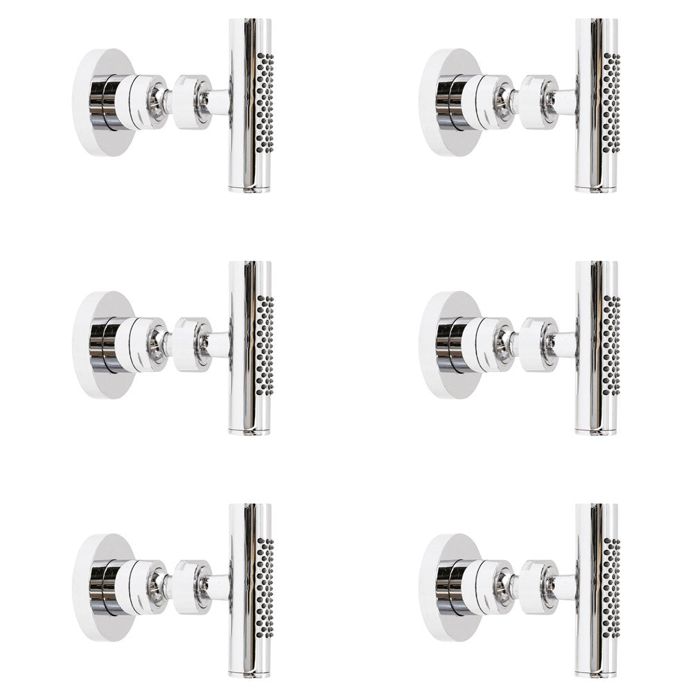 Hudson Reed Chrome 6 Pack Minimalist Body Jet - A383X6