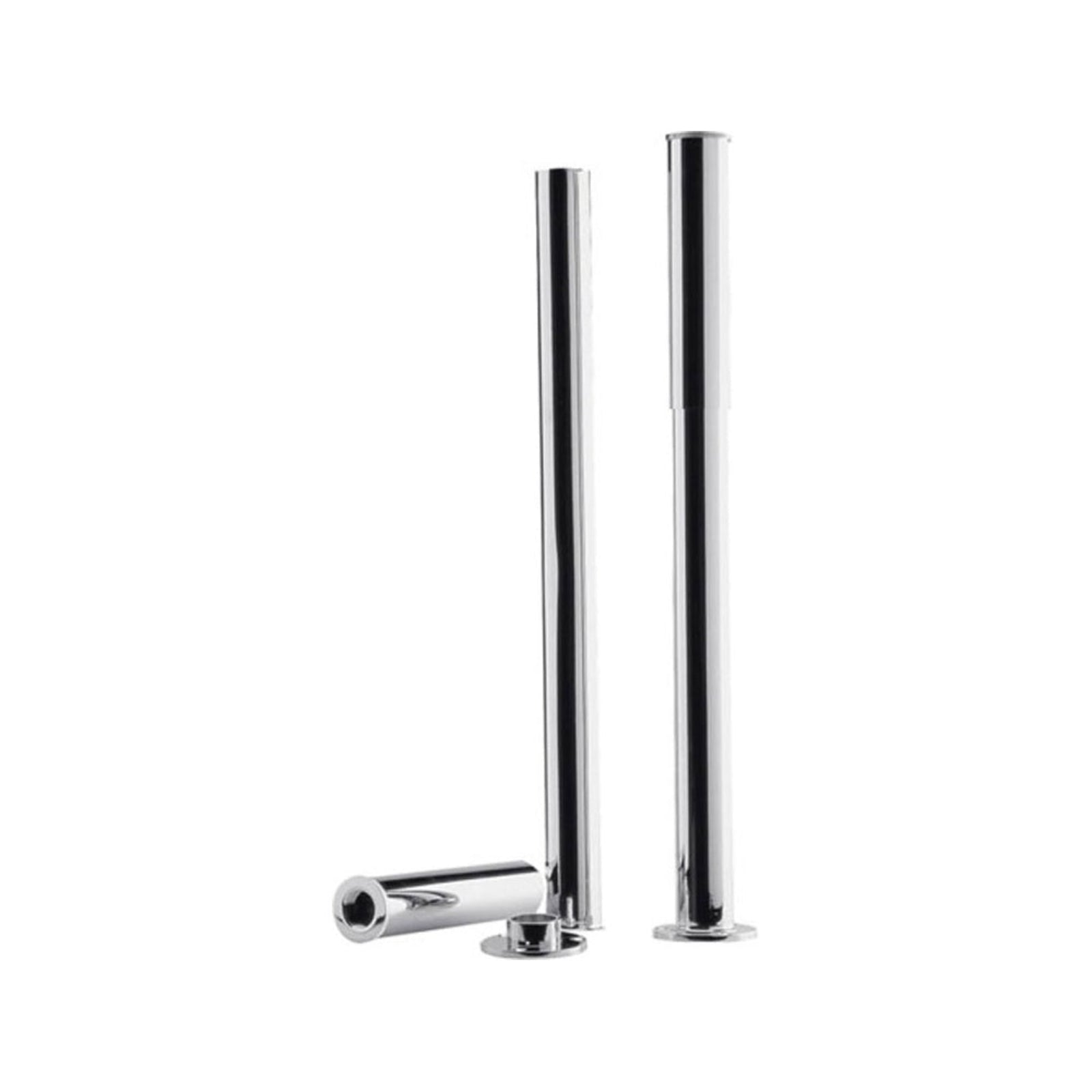 Hudson Reed Chrome Bath Legs With Adjustable Shrouds DA314