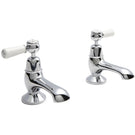 hudson-reed-topaz-white-lever-dome-collar-bath-taps---bc302dl-