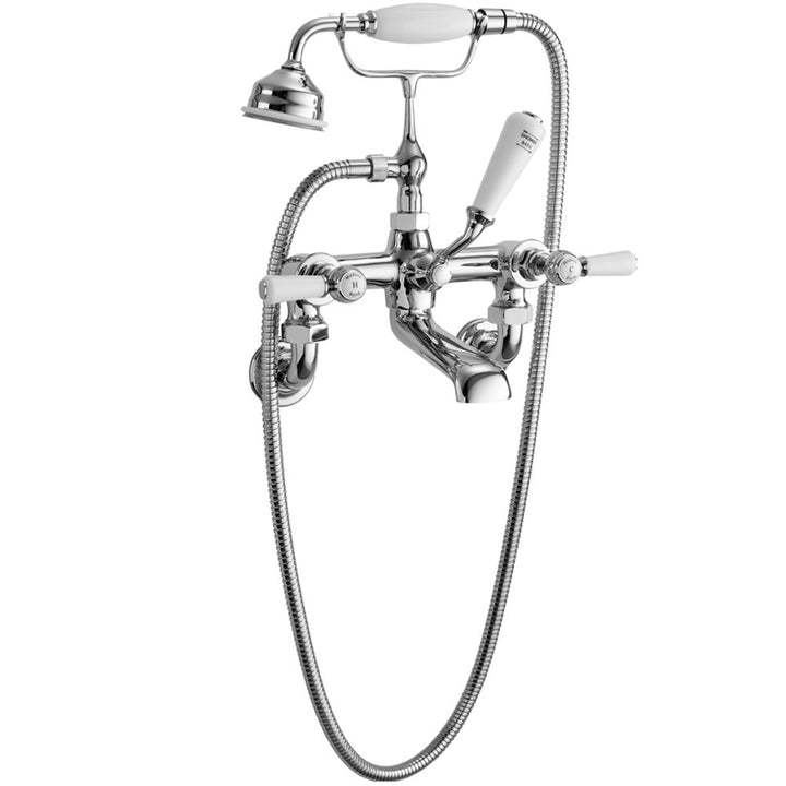 hudson-reed-topaz-white-lever-hexagonal-collar-wall-mount-bath-shower-mixer-tap---bc304hlwm-