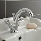 hudson-reed-topaz-white-lever-dome-collar-basin-mixer-tap---bc305dl-