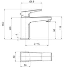 nuie-hardy-square-basin-mixer-tap--push-button-waste---hdy305-