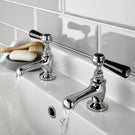hudson-reed-topaz-black-lever-hexagonal-collar-basin-taps---bc401hl-