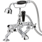 hudson-reed-topaz-black-crosshead-dome-collar-bath-shower-mixer-tap--shower-kit---bc404dx-